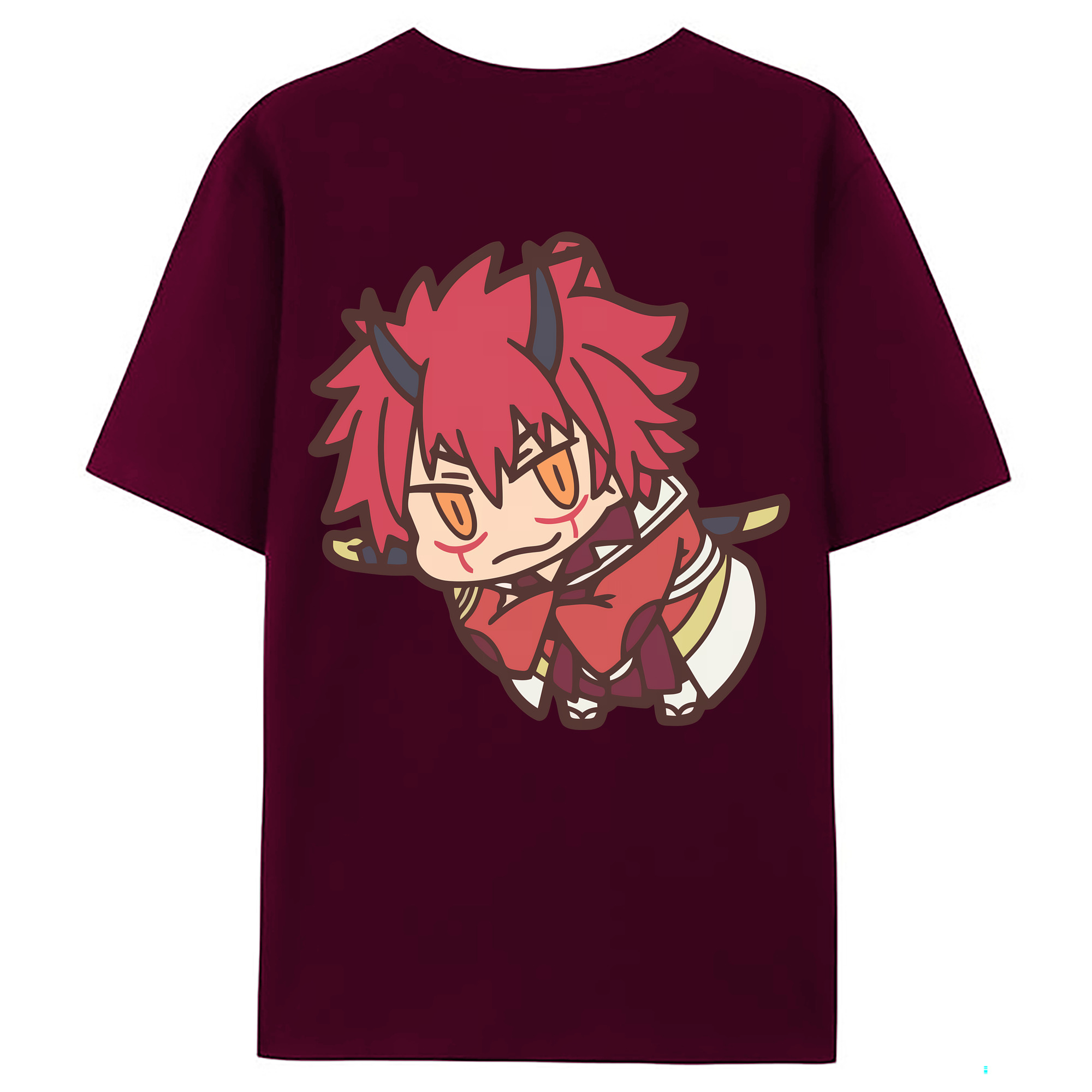 （画像用） 転スラ Regarding Reincarnated to Slime レディース半袖Tシャツ(バックプリント)